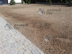 Вид территории перед началом проведения работ по посеву