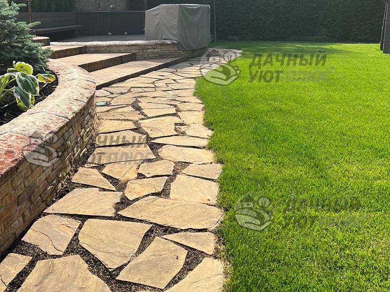 Готовая дорожка из плитняка